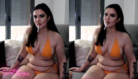 Chubby gf has a darkside fetish ~ Sweet Maria