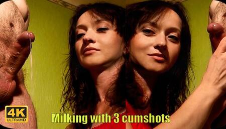470 - Milking with 3 cumshots 1080p