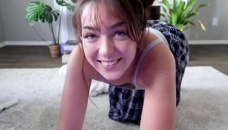 MillieMillz - Horny Lil Sis Gets Creampied