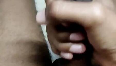 Masterbating hot cum