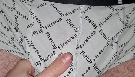 Playing with my husband's bulge