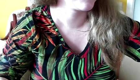 Big milkers knockers jiggling around webcam milf recording show March 13th
