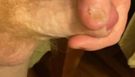 Ginger Australian Male Masturbates