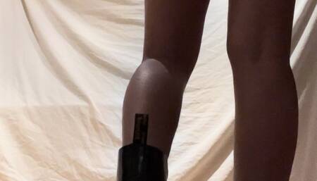 Cock trample and ballbusting in my dr marten shoes