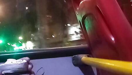 Handjob in public