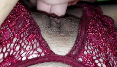 PLAYING WITH MY TIGHT PUSSY UNDER THE COVERS, I'M SO EXCITED