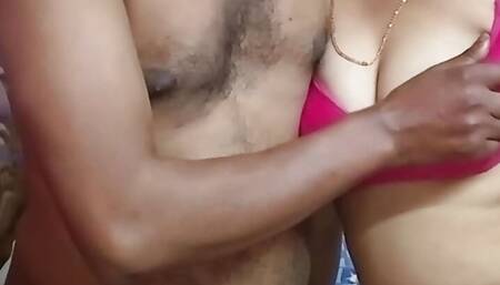 Stepdaughter Seduces her Stepfather for Hardcore creampie Sex and Blowjob with dirty hindi talk-desi tumpa