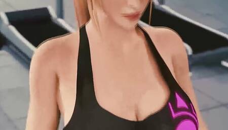 Samus Aran Working Out (Clothed Version)