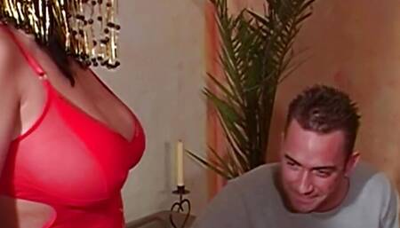 Two chubby and wild chicks enjoy sharing a loaded pecker