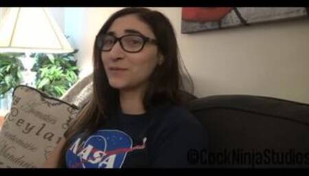Cock Ninja Studios - Nerdy Little Step Sister Trades Sex For Spacecamp