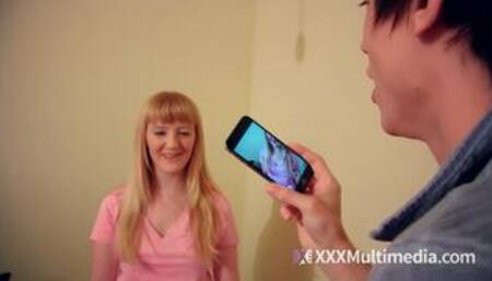 Krystal Orchid - Teenie Step Sister blackmailed and fucked by Brother