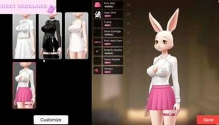 [Gameplay] Haru's secret life Chapter #3 Perverted Haru has hard sex in the bathro...