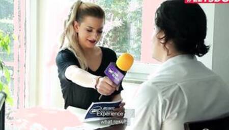 BUMSBESUCH - Long Jugs Porn Star goddess Susi Surprises Fan With goddess Sex - LETSDOEIT