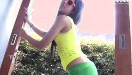MAMACITAZ - Latina Teen Slips Her Impressive Ass To Pretty