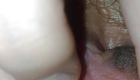hot girl fingering sexy hairy pussy