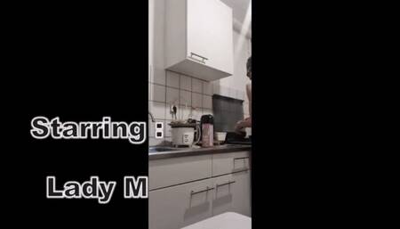 Hot Housewife Cooking