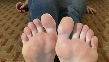 Naughty Dick & Foot Play