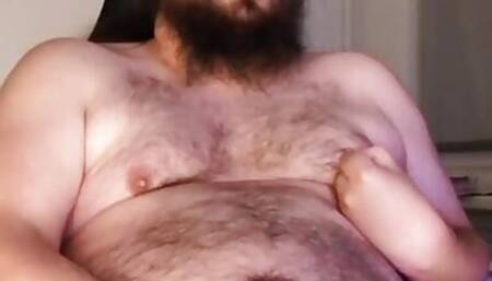 Fat young Gainer cums on himself and talks about how fat he got