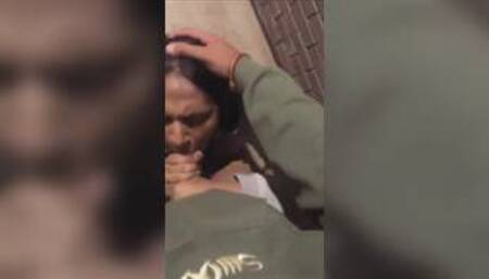 Indian college girl sucks BBC Juice out