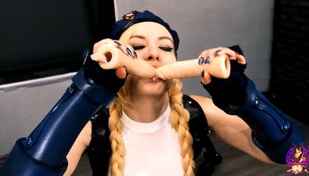 Street Fighter Cammy Destroying Her Ass untill Prolapse Cosplay Porn