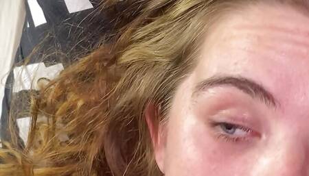 Teen girl cum swallow