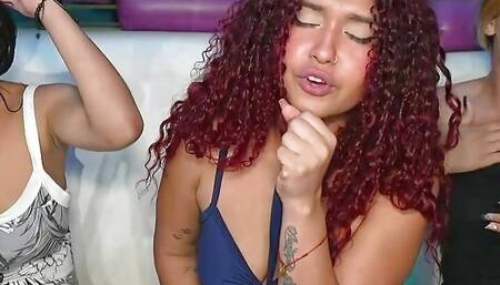 latinas play billiards and put dildo in the ass of the loser GGmansion