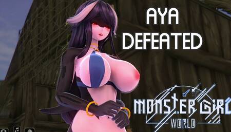 Aya Defeated - Monster Girl World - gallery sex scenes - hybrid orca - 3D Hentai Game - monster girl - lewd orca