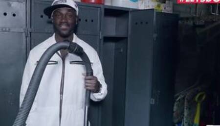 BUMSBUERO - German milf Boss Anike Ekina Can't Resist New Employee's huge ebony penis - LETSDOEIT