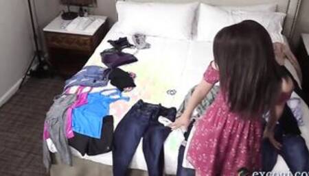 Incredible Sexy sexy Thick Lipped Porn Rookie Destiny Cruz Getting That Gigantic Cock!