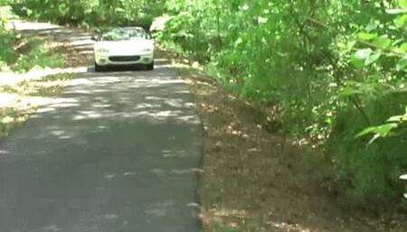 Hottie Wife Naked Jen Car Park Dogging! (mp4 sd)