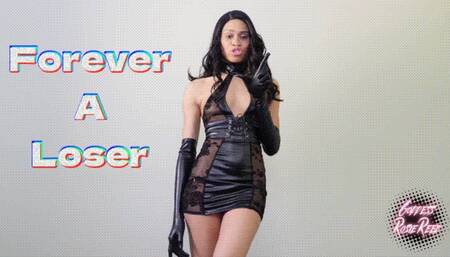 Forever A Loser- Bratty Goddess Rosie Reed Humiliates Your Loser Ass While Wearing A Sexy Tight Black Dress- You're A Total Loser For This Hot Ebony Femdom Brat- standard definition