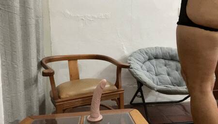 Milah Arches sexiest footjob with dildo