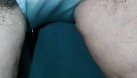 Schwarze Graefin , kinky German pussy is peeing and messes up your white panties