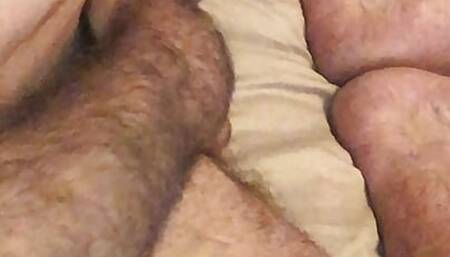 WAKE AND BATE DAD STROKES BIG COCK
