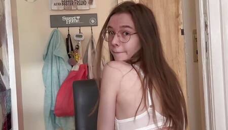 TRIPLE SQUIRT! Skinny German Teen multiple orgasms