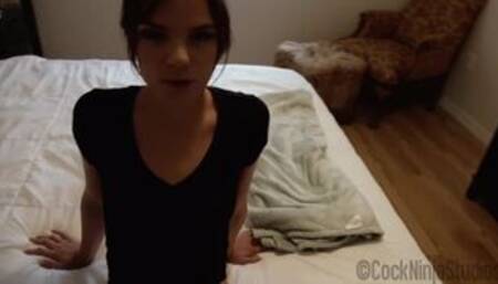 CockNinja Studios - Brainwashed Tight Teen Little Step Sister Used & Fucked By Bro