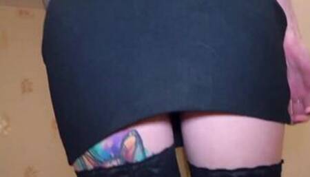 I Want You To Rough Boned Me AND My Face Destroyed Makeup And Smear Cum All Over My Face - pov