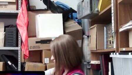 Shoplyfter - Hottie Shoplifting Bae With Puffy Natural Hooters Getting