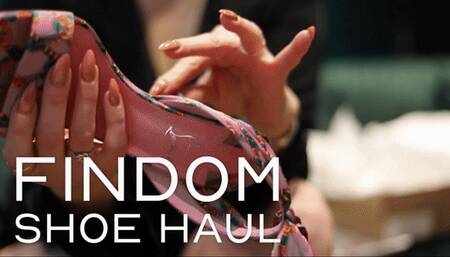 Findom Shoe Haul - Designer High Heel Shopping Spree with Finsub
