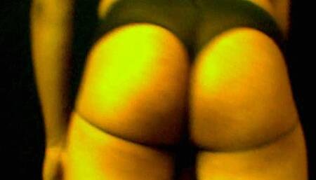 juicy muscle jock butt in shorts