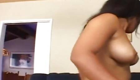 With her big fat booty, Kendra Starr was able to get her big black stepdad to show her how much he appreciated