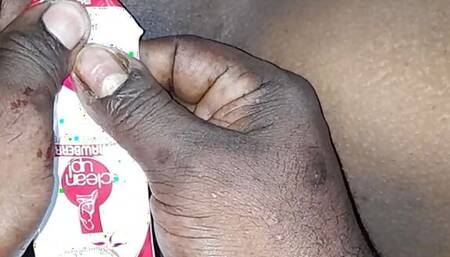 Desi South Indian Tamil wife sweet pussy husband clean shave