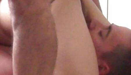 Cuck cleans my pussy eating cum