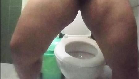 masturbating in the bathroom