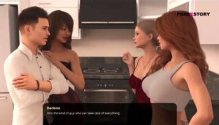 [Gameplay] No more money visual sex novel - Getting blowjob from Lauran