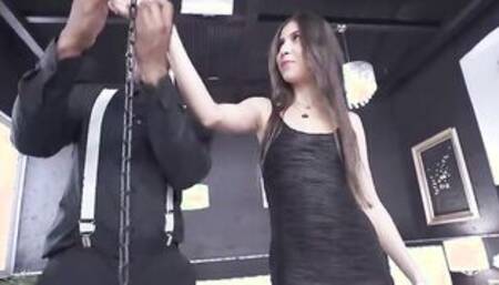 Turned On Dark Hair Anya Krey Non Stop Orgasms From Anal Fuck