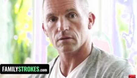 Religious Stepmom Kit Mercer Invites Step Daughter Allie Nicole For A Midnight Obedience Lesson