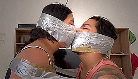 Fixing Their Relationship Problems With Intimate Tape Bondage (wmv)