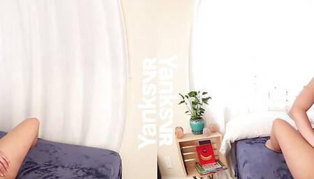 Yanks Lesbian Sinn Sage Playing With Hottie Amber Chase In 3D