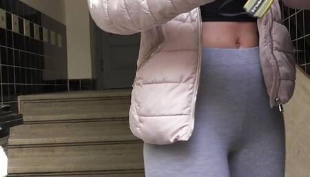 Horny sexy gypsy made coffee and great blowjob